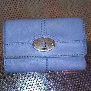 Fossil Women's Blue Wallet
